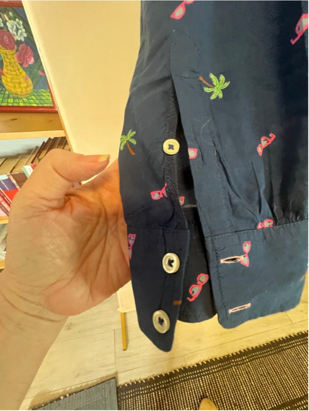 Preppy Talbots Lawn Shirt - Picture 6 of 8